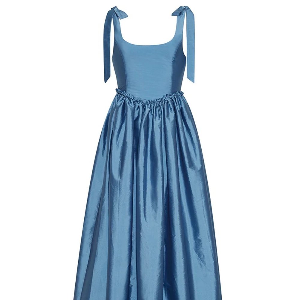 The Marie Dress in Azure Blue